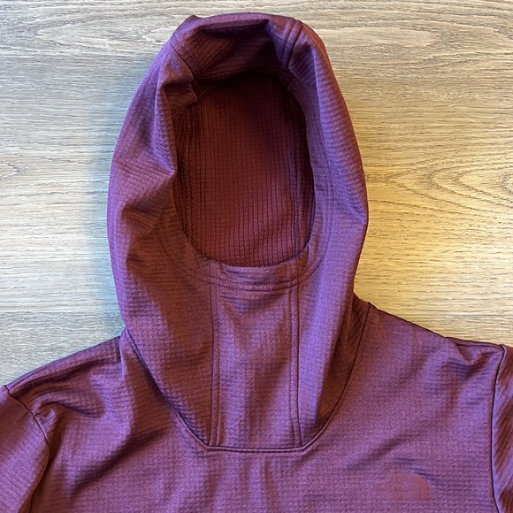 The North Face Kelkiney Pullover Women’s, size large, Fig Heather color - Picture 3 of 6